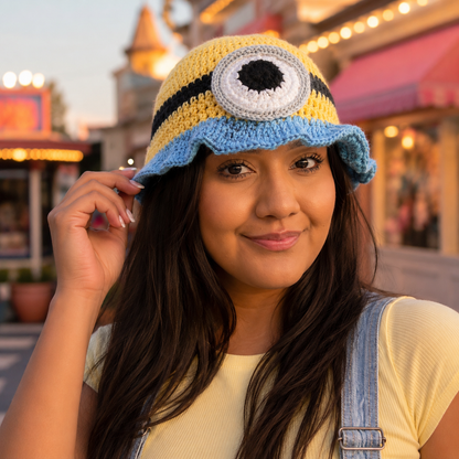 Banana Buddy Crochet Bucket Hat