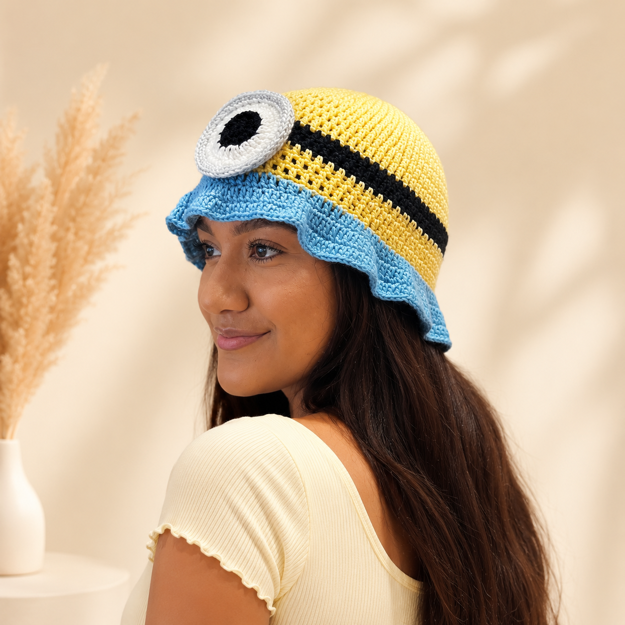 Banana Buddy Crochet Bucket Hat