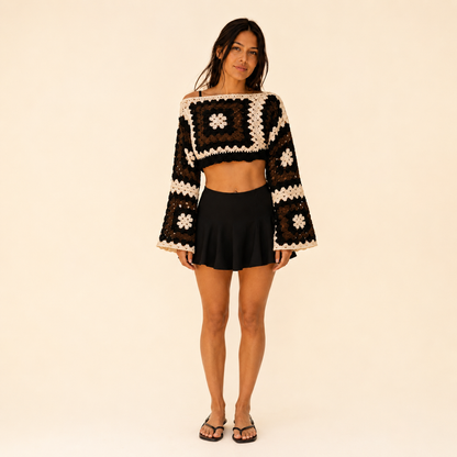 Granny Square Crochet Shrug