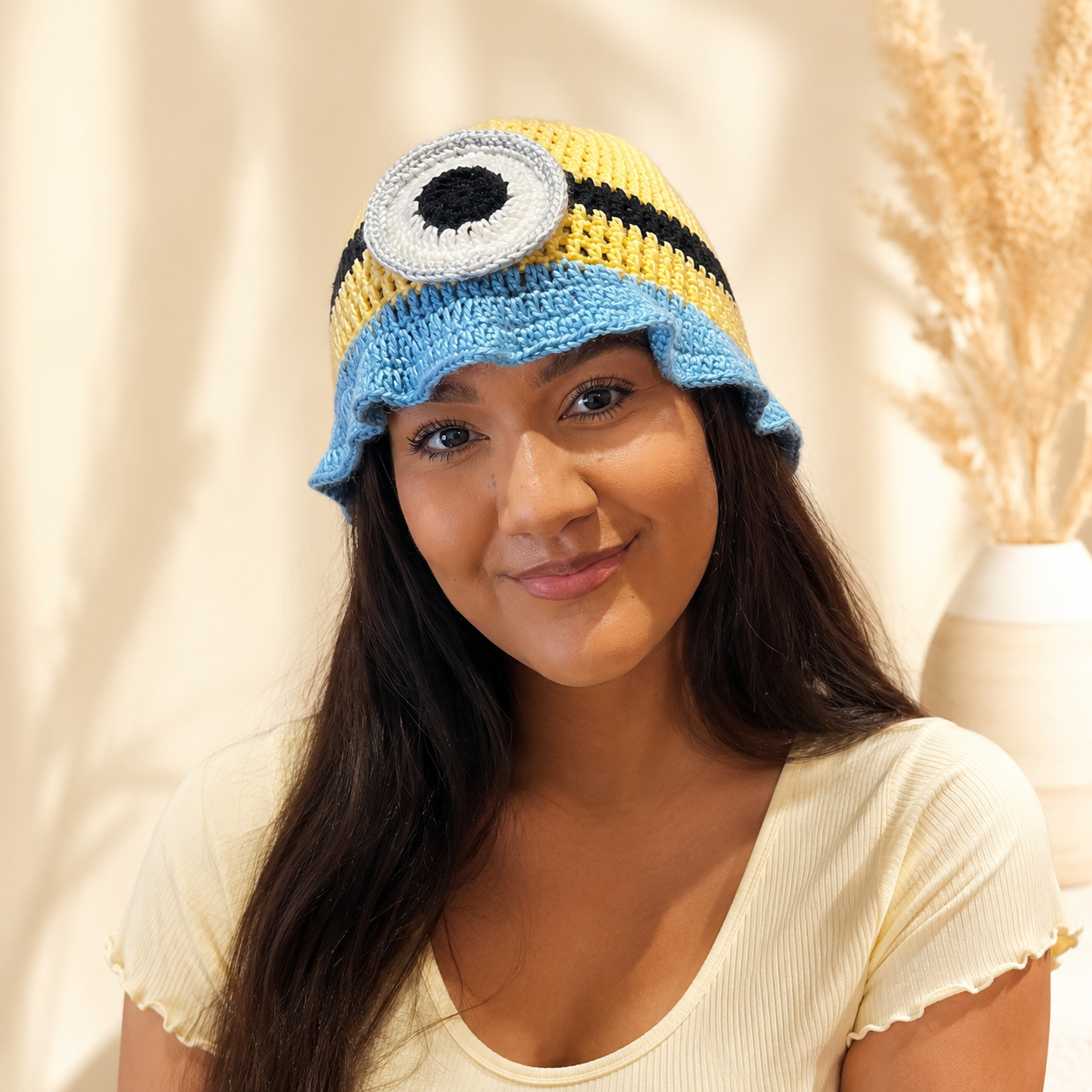 Banana Buddy Crochet Bucket Hat